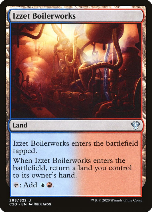 MTG Card Title: Izzet Boilerworks C20/283