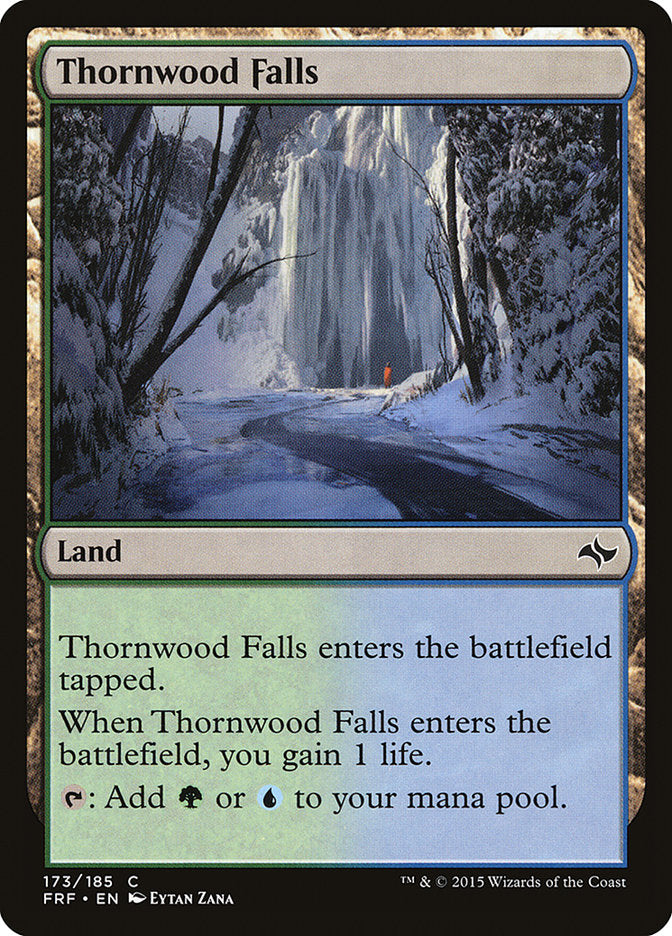 MTG Card Title: Thornwood Falls FRF/173
