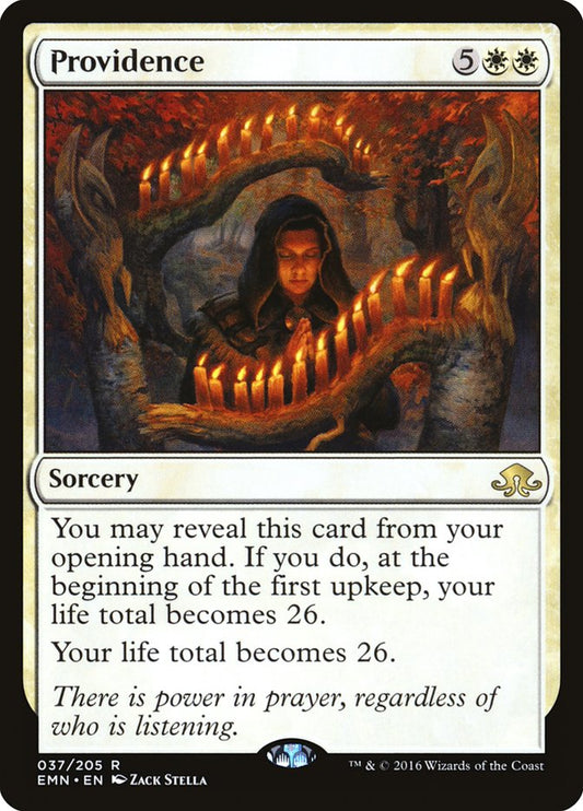 MTG Card Title: Providence EMN/37