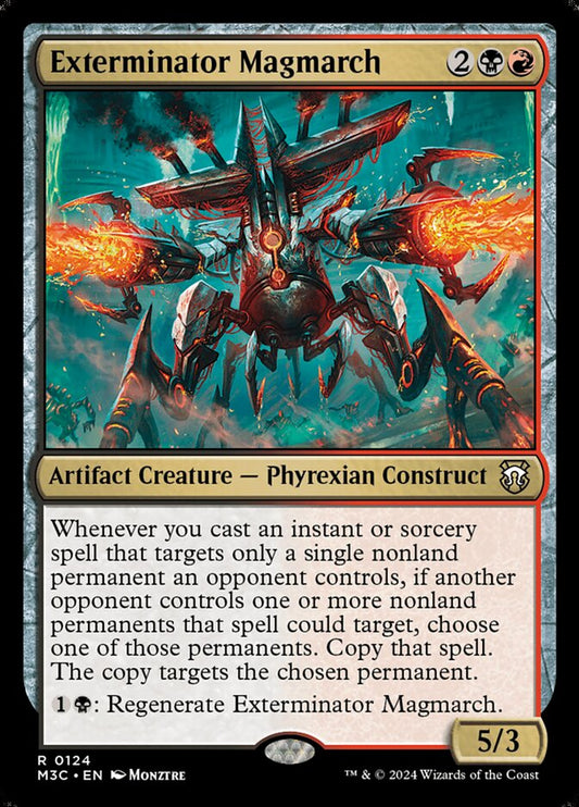 MTG Card Title: Exterminator Magmarch M3C/124