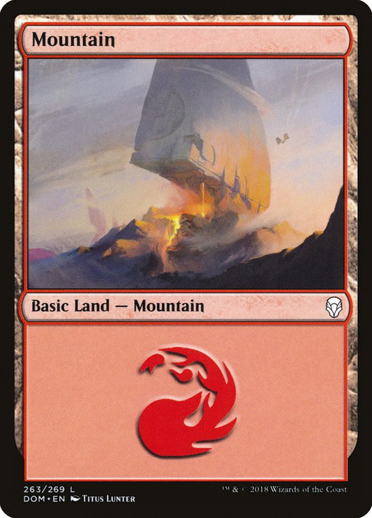 MTG Card Title: Mountain DOM/263