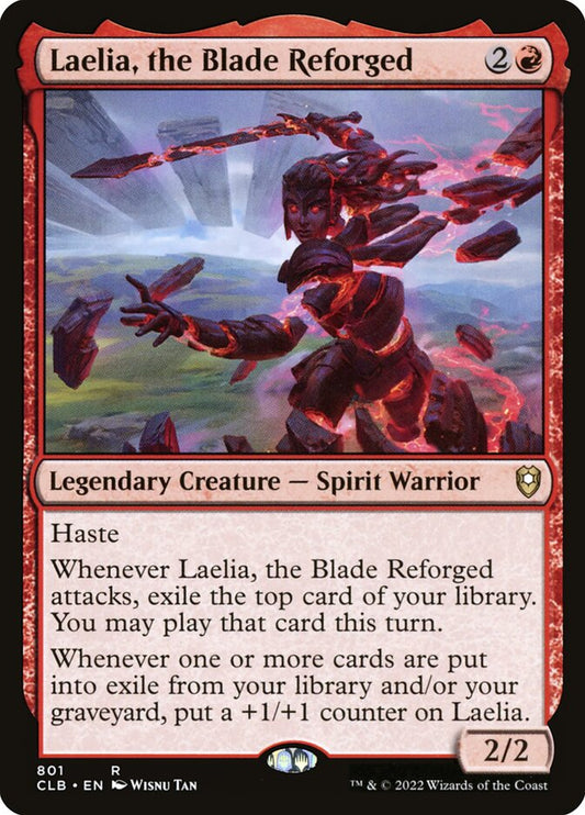 MTG Card Title: Laelia, the Blade Reforged CLB/801