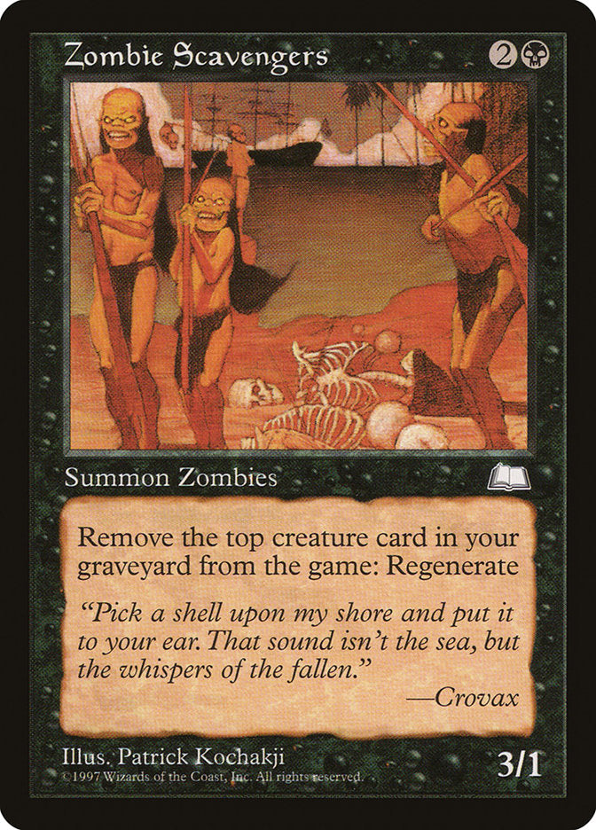 MTG Card Title: Zombie Scavengers WTH/87