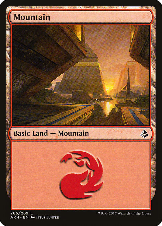 MTG Card Title: Mountain AKH/265