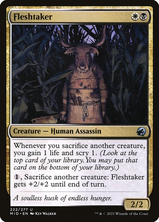 MTG Card Title: Fleshtaker MID/222