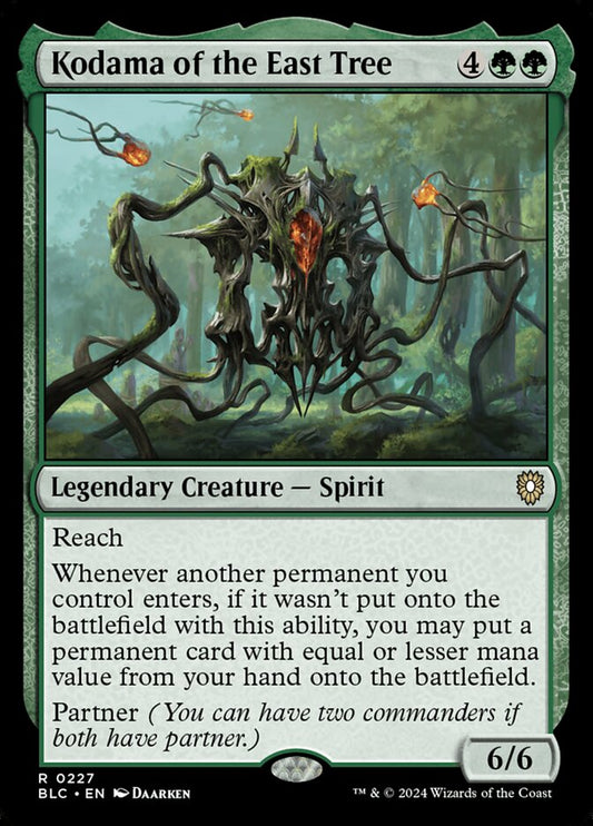 MTG Card Title: Kodama of the East Tree BLC/227