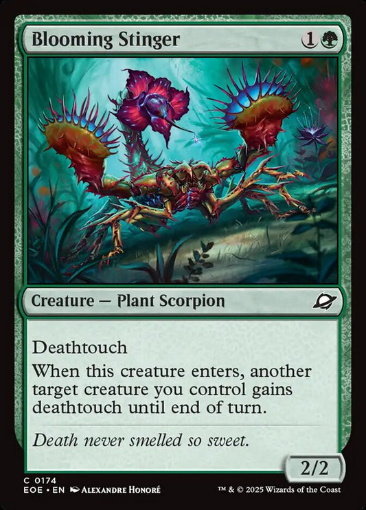 MTG Card Title: Blooming Stinger EOE/174
