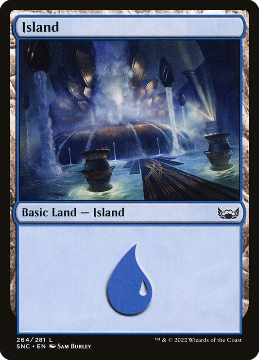 MTG Card Title: Island SNC/264