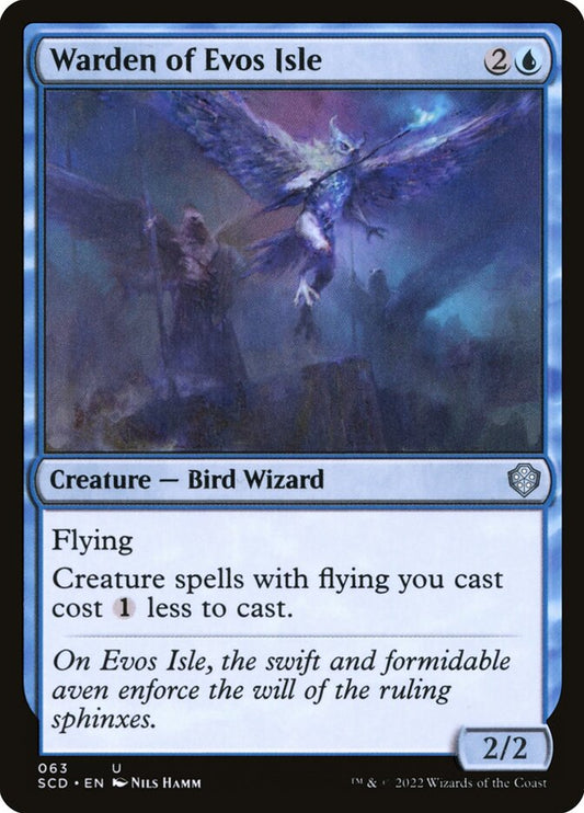 MTG Card Title: Warden of Evos Isle SCD/63