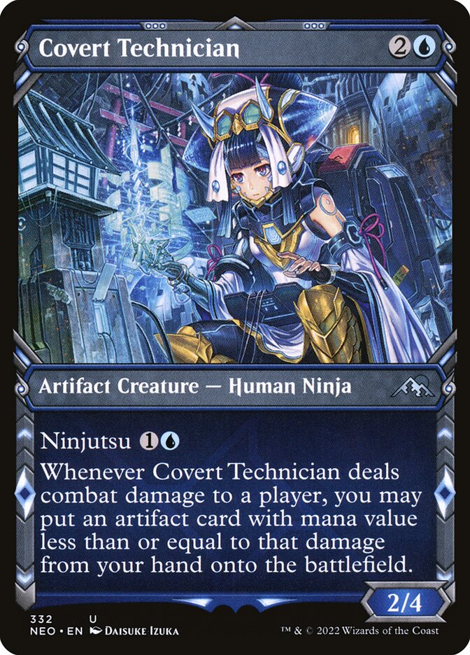 MTG Card Title: Covert Technician NEO/332