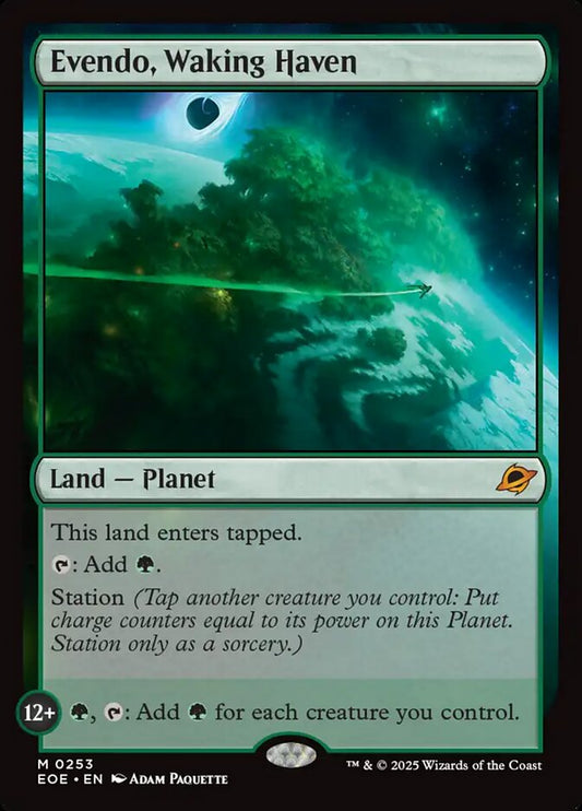 MTG Card Title: Evendo, Waking Haven EOE/253
