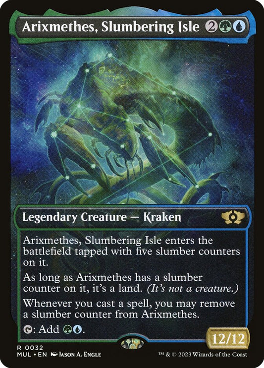 MTG Card Title: Arixmethes, Slumbering Isle MUL/32
