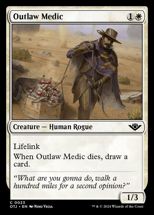 MTG Card Title: Outlaw Medic OTJ/23
