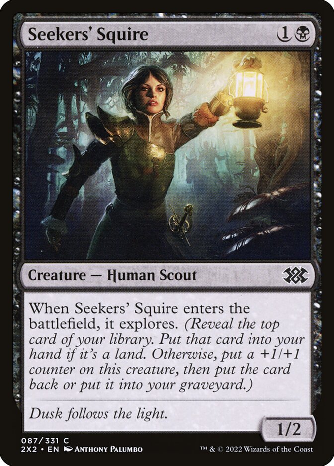 MTG Card Title: Seekers' Squire 2X2/87