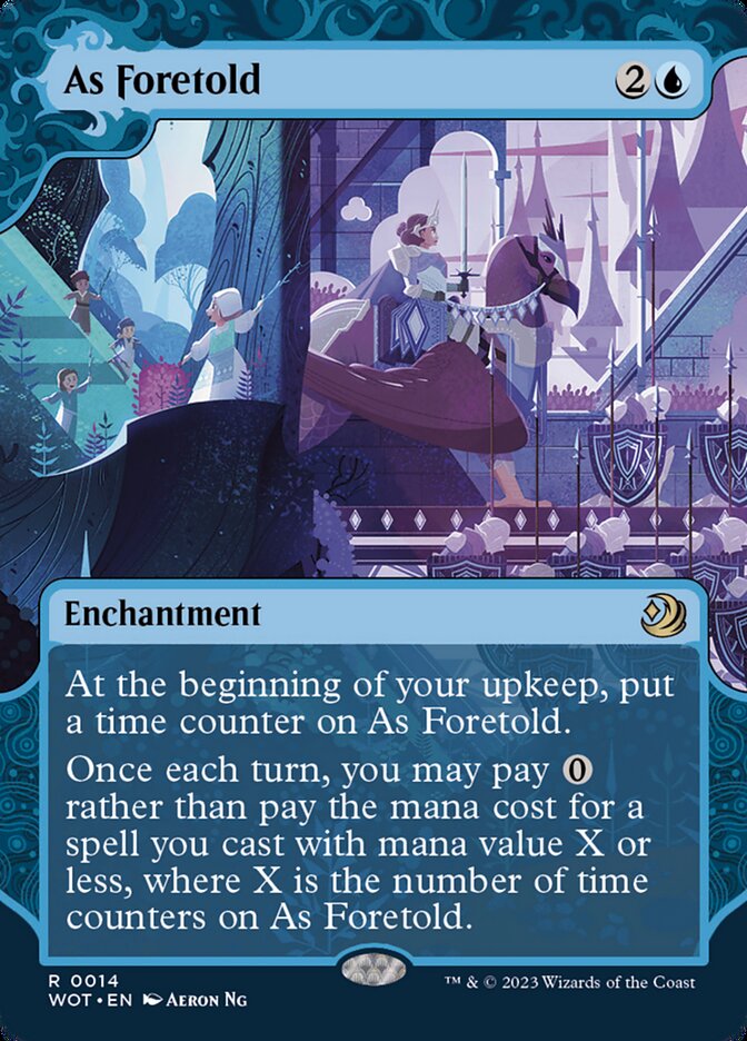 MTG Card Title: As Foretold WOT/14
