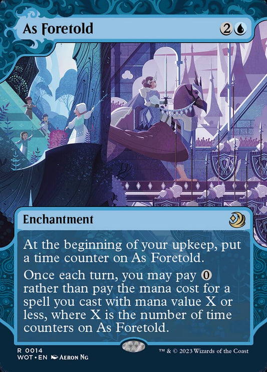 MTG Card Title: As Foretold WOT/14