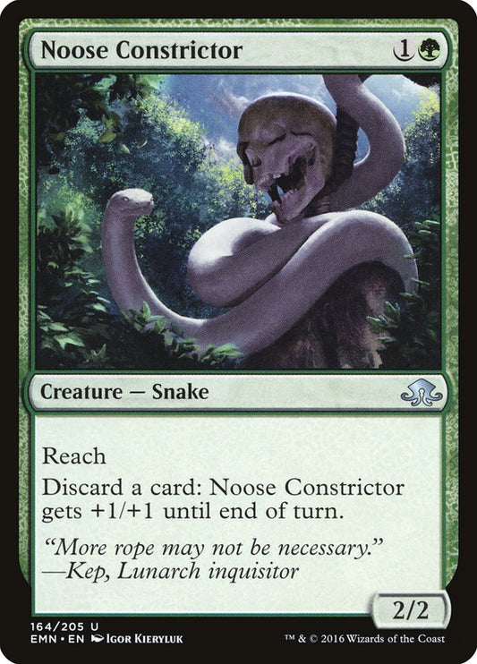 MTG Card Title: Noose Constrictor EMN/164