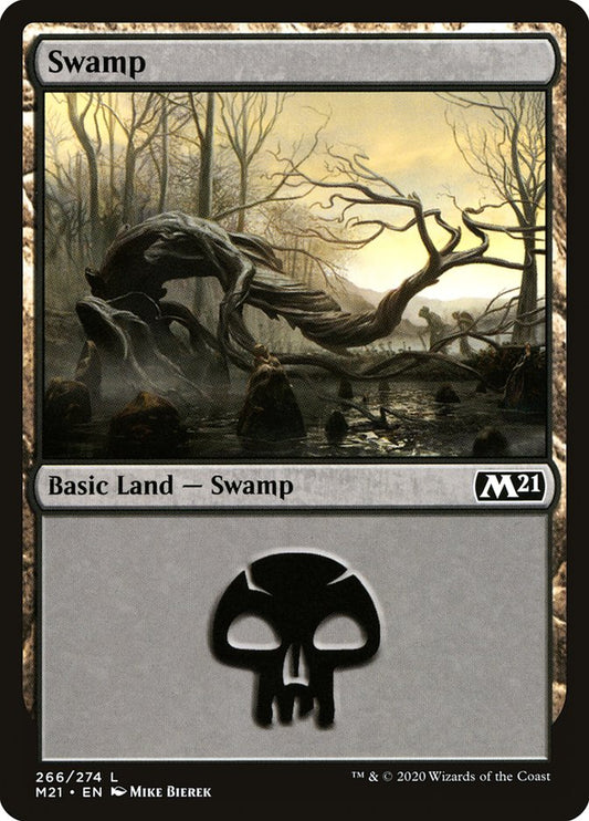 MTG Card Title: Swamp M21/266