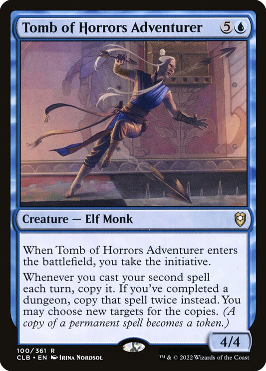 MTG Card Title: Tomb of Horrors Adventurer CLB/100