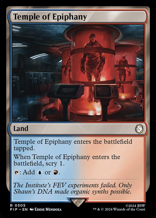MTG Card Title: Temple of Epiphany PIP/305