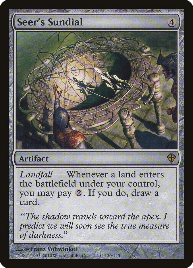 MTG Card Title: Seer's Sundial WWK/130