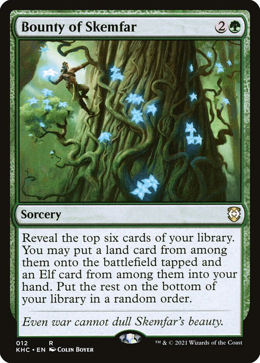 MTG Card Title: Bounty of Skemfar KHC/12