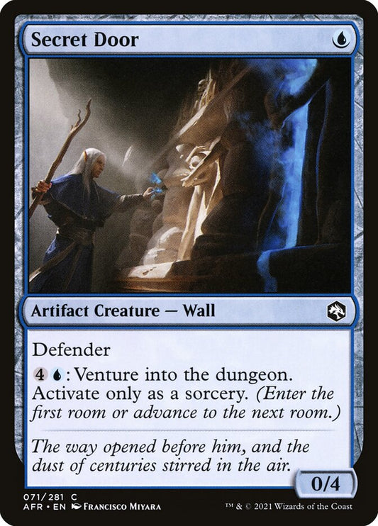 MTG Card Title: Secret Door AFR/71