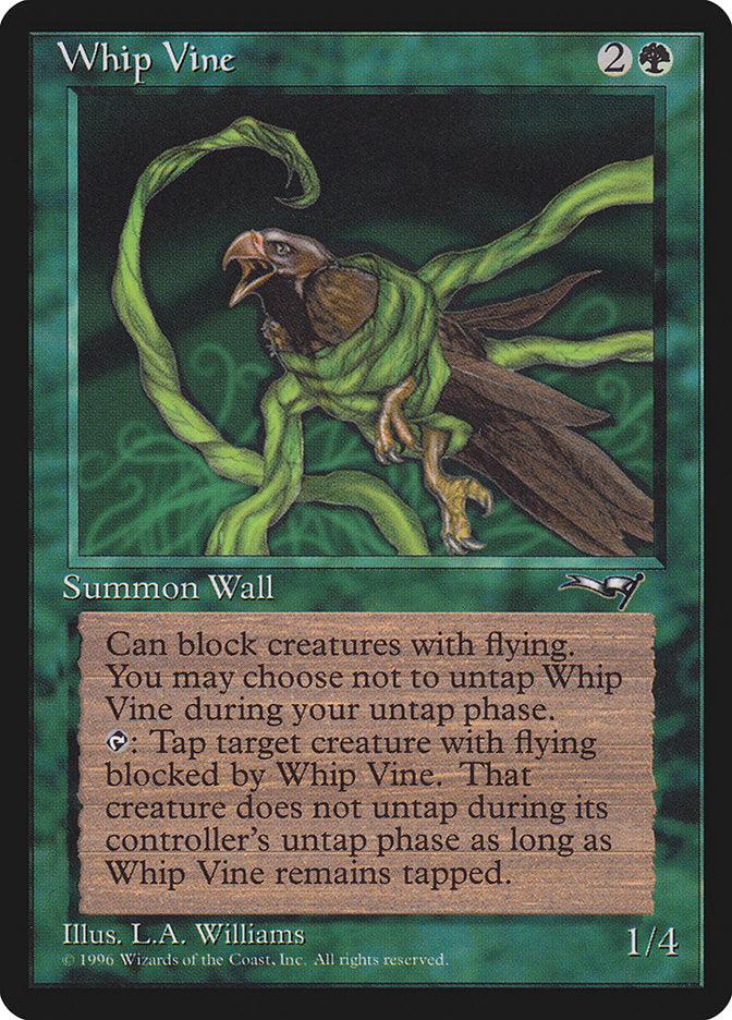 MTG Card Title: Whip Vine ALL/103b