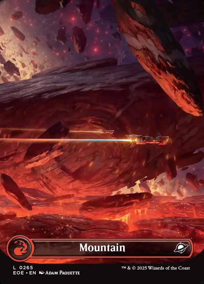 MTG Card Title: Mountain EOE/265