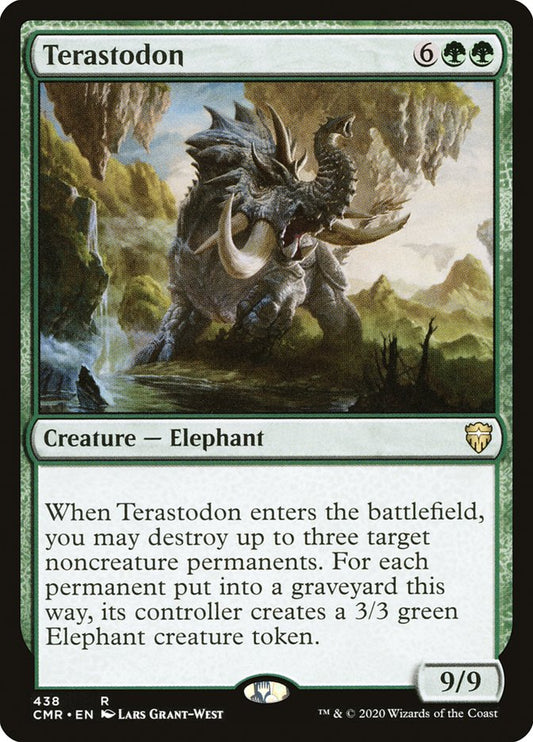 MTG Card Title: Terastodon CMR/438