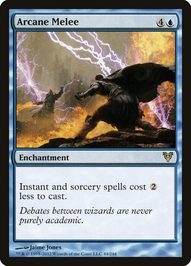 MTG Card Title: Arcane Melee AVR/44