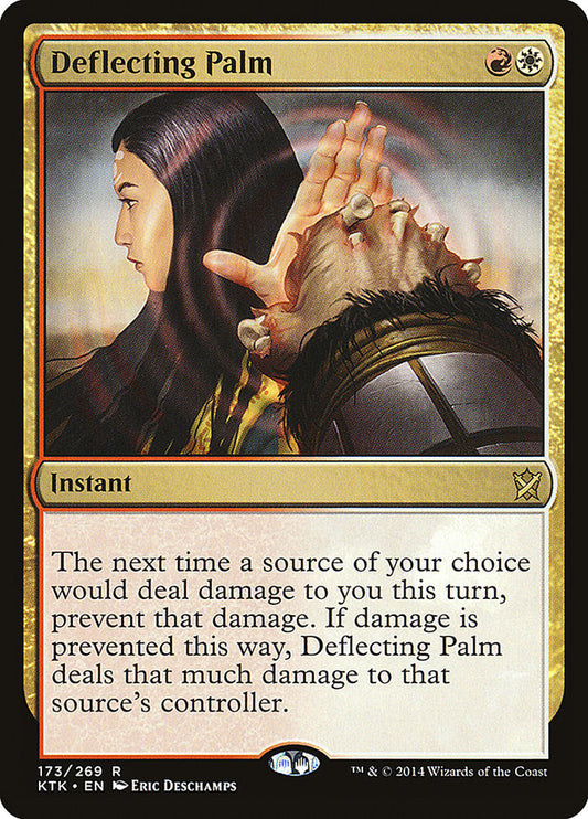 MTG Card Title: Deflecting Palm KTK/173