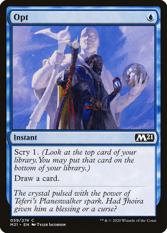 MTG Card Title: Opt M21/59