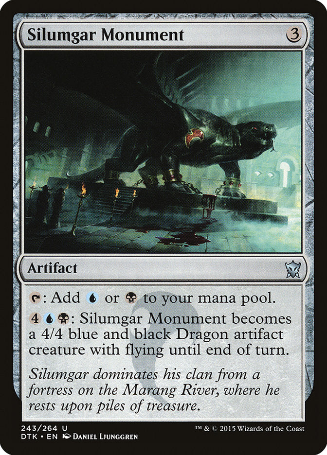 MTG Card Title: Silumgar Monument DTK/243