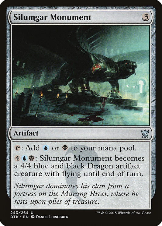 MTG Card Title: Silumgar Monument DTK/243