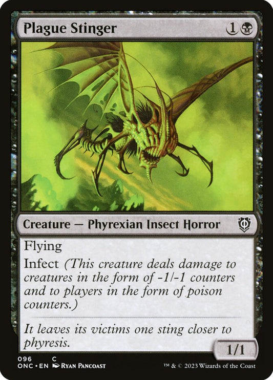MTG Card Title: Plague Stinger ONC/96