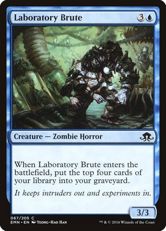 MTG Card Title: Laboratory Brute EMN/67