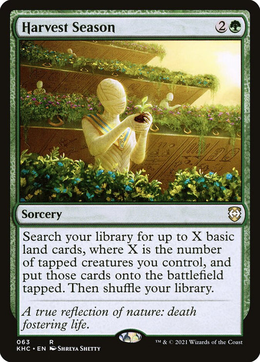 MTG Card Title: Harvest Season KHC/63