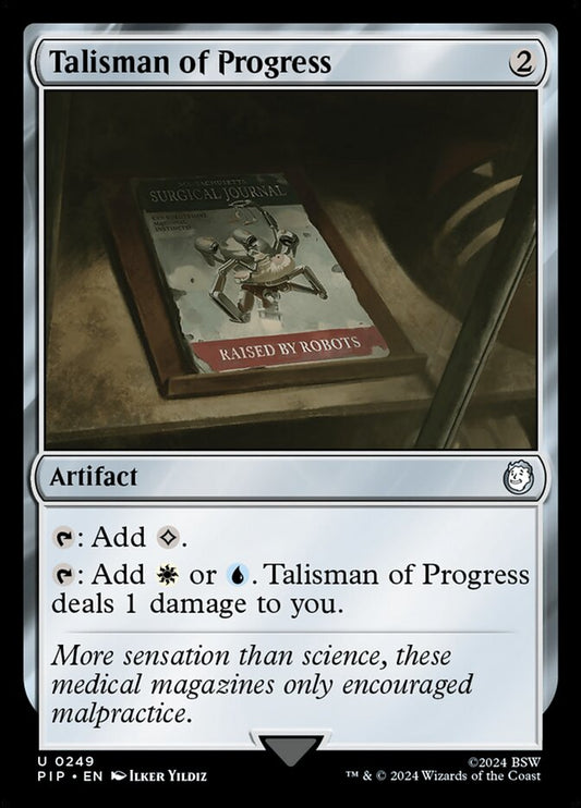 MTG Card Title: Talisman of Progress PIP/249