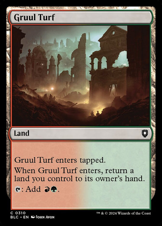 MTG Card Title: Gruul Turf BLC/310