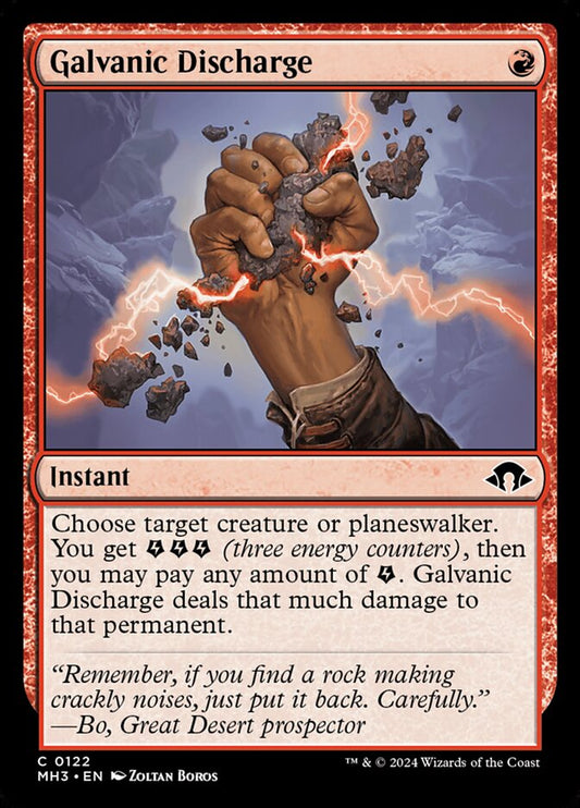 MTG Card Title: Galvanic Discharge MH3/122