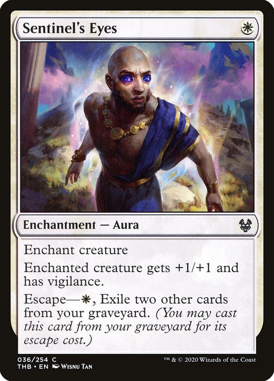 MTG Card Title: Sentinel's Eyes THB/36
