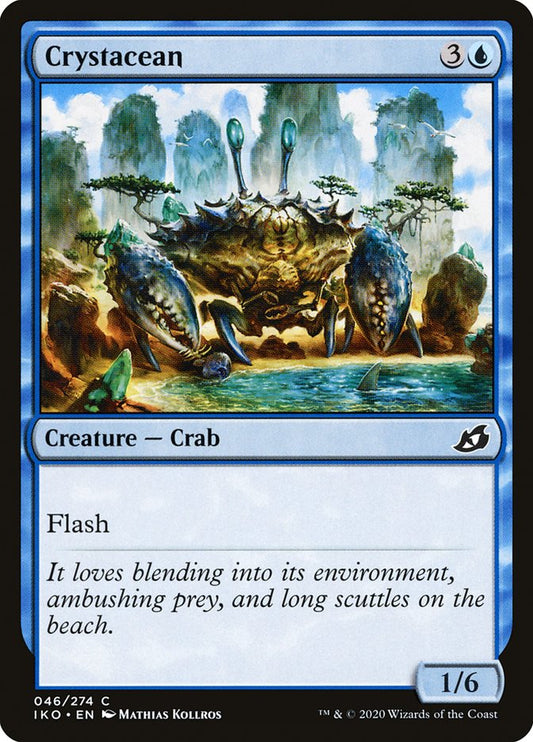 MTG Card Title: Crystacean IKO/46
