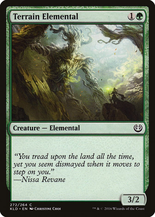MTG Card Title: Terrain Elemental KLD/272