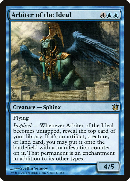 MTG Card Title: Arbiter of the Ideal BNG/31