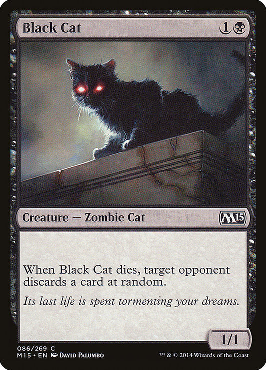 MTG Card Title: Black Cat M15/86