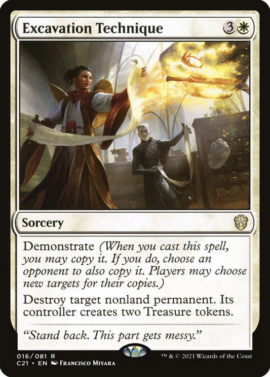 MTG Card Title: Excavation Technique C21/16