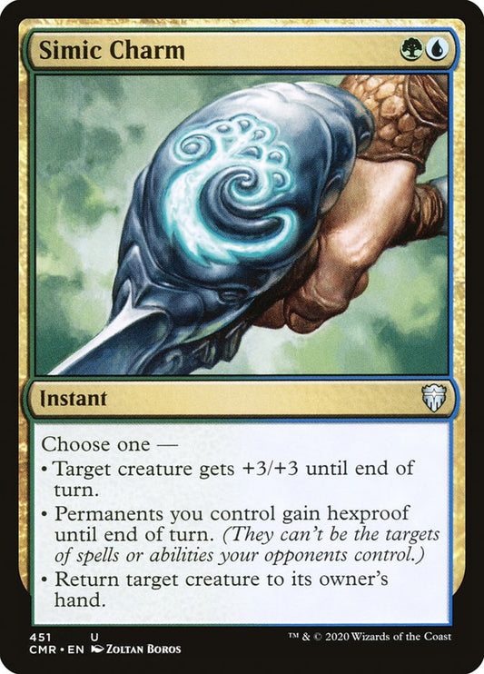 MTG Card Title: Simic Charm CMR/451