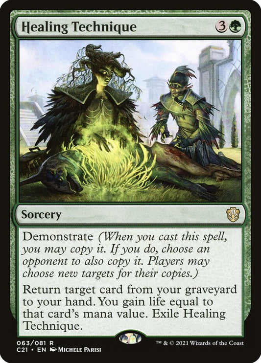 MTG Card Title: Healing Technique C21/63