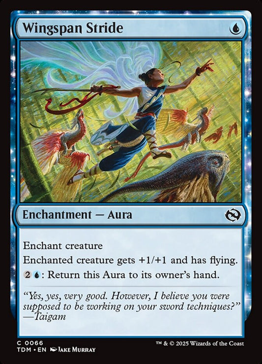 MTG Card Title: Wingspan Stride TDM/66